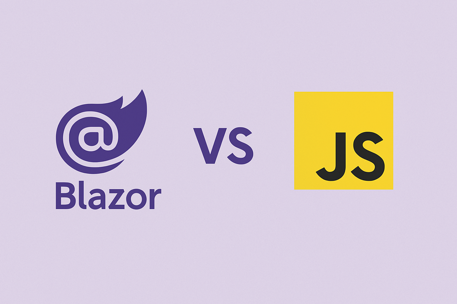 Comparaison entre Blazor et JavaScript pour le développement d'applications web modernes